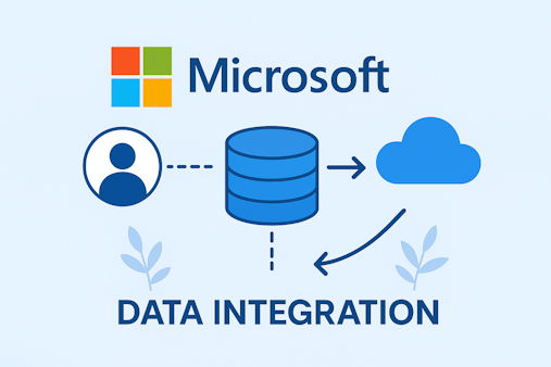 Microsoft data integration illustration